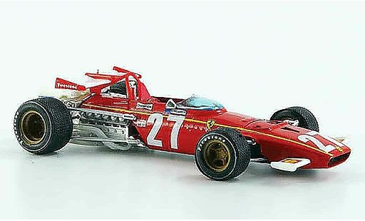 Ferrari 312 B 1/43 Brumm no.27 jacky ickx gp belgien 1970 diecast model cars