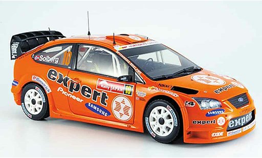 Ford Focus RS WRC 1/18 Sun Star solberg rallye japan diecast model cars