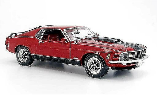 Ford Mustang Mach 1 1/18 Highway 61 red diecast model cars