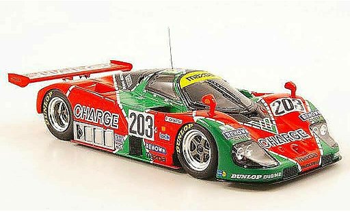 Mazda 767B Base 1/43 Spark No.203 Charge 24h Le Mans 1990 diecast model cars