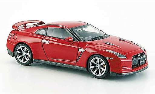 Nissan Skyline R35 1/43 Ebbro GT R red 2007 diecast model cars