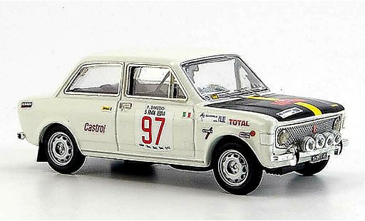 Fiat 128 Rally 1/43 Rio Elba Avenoso-Dinunzio 1972 diecast model cars