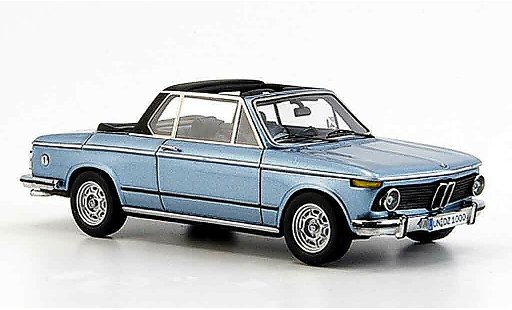 Bmw 2002 Cabriolet Baur 1/43 Neo Tii E 10 Convertibleblue 1974 diecast model cars