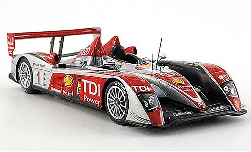 Audi R10 course 1/43 Spark 2008 TDI No.1Sport 24h Le Mans Biela/ Pirro/ Werner diecast model cars
