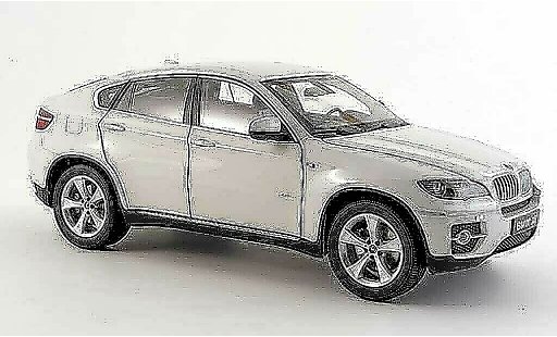 Bmw X6 xdrive 50i 1/18 Kyosho E71 xdrive50i white diecast model cars