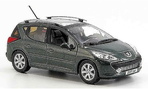 Peugeot 207 SW 1/43 Norev grey 2008 diecast model cars