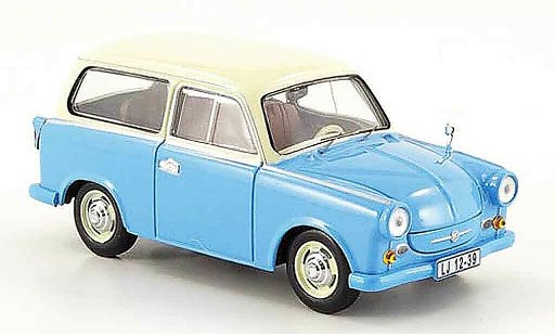 Trabant P50 Kombi 1/43 IST Models P 50 Estate blue beige 1959 diecast model cars