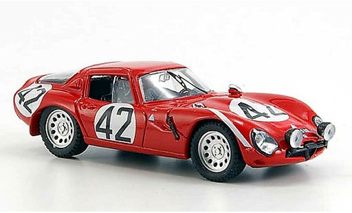 Alfa Romeo Giulia TZ2 1/43 Best Le Mans Zuccoli 1965 diecast model cars