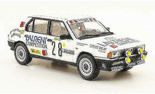 Alfa Romeo 33 rallye 1/43 Pego no.28 laurent monte carlo 1988 diecast model cars