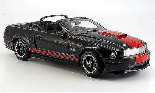 Shelby GT Convertible 1/18 Shelby Collectibles black/red b. jackson version 2008 diecast model cars