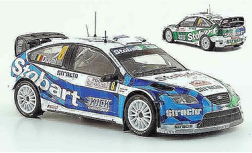 Ford Focus RS WRC 1/43 IXO 07 No.8 Structo Rally Monte Carlo 2008 diecast model cars