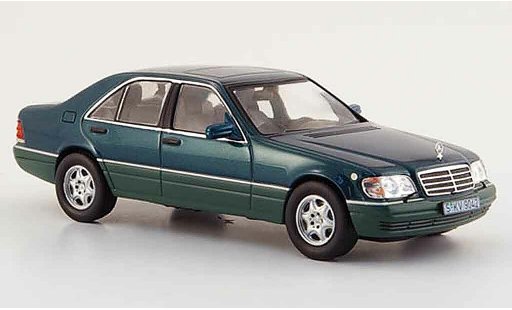 Mercedes Classe S Base 1/43 IXO S 500 (W 140) green 1994 diecast model cars