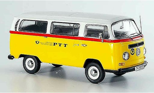 Volkswagen Combi A 1/43 Schuco t2a bus ptt reisepost diecast model cars