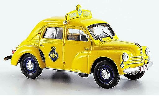 Renault 4CV Base 1/43 Eligor touring secours belgien 1958 diecast model cars