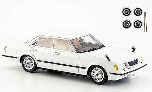 Toyota Mark Base 1/43 Aoshima ii white grande twincam24 1982 diecast model cars
