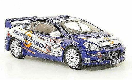 Peugeot 307 WRC 1/43 IXO No.2 Transalliance Rally Cevennes 2007 diecast model cars