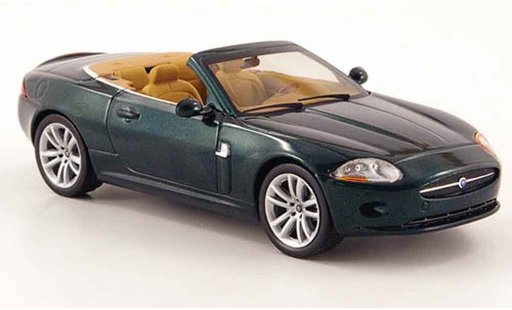 Jaguar XK Cabriolet 1/43 IXO Convertible green 2005 diecast model cars