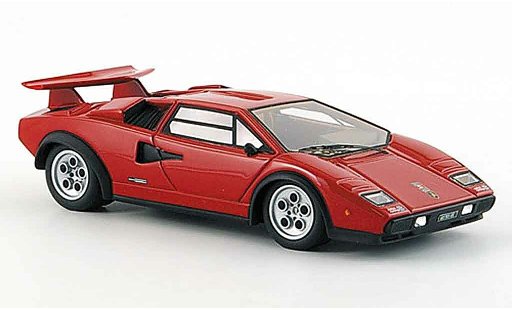 Lamborghini Countach LP 500 1/43 Look Smart s walter wolf red mattblack diecast model cars