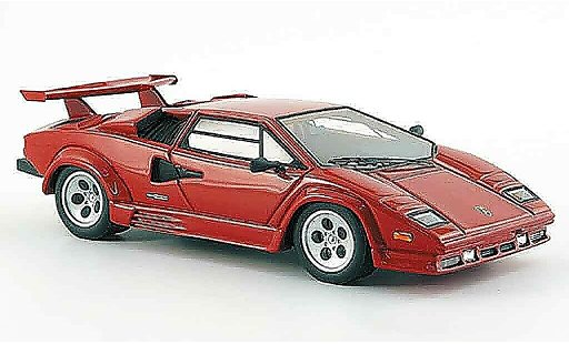 Lamborghini Countach 5000 Quattrovalvole 1/43 Look Smart red us version diecast model cars