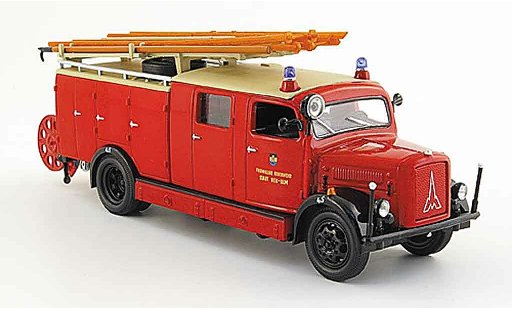 Magirus SLG Base 1/43 Yat Ming S 3000 Freiwillige pompier Stadt Neu Ulm 1941 diecast model cars