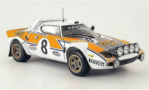 Lancia Stratos HF 1/18 Sun Star no.8 bic rallye grece 1978 diecast model cars