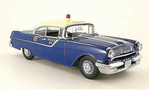 Pontiac Star Chief Hardtop 1/18 Sun Star hard top county of nassau n.y.police 1955 diecast model cars