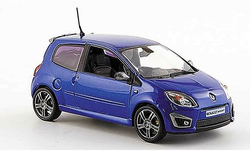Renault Twingo RS 1/43 Norev blue 2008 diecast model cars