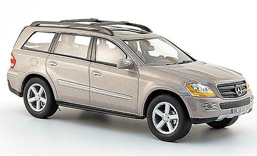 Mercedes Classe GLK Base 1/43 Solido (X164) grey 2007 diecast model cars