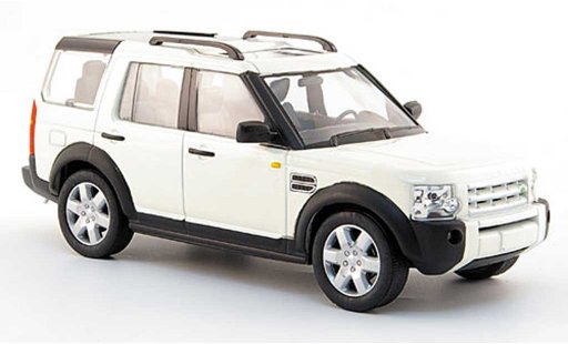 Land Rover Discovery Base 1/43 Solido 3 white/black 2004 diecast model cars