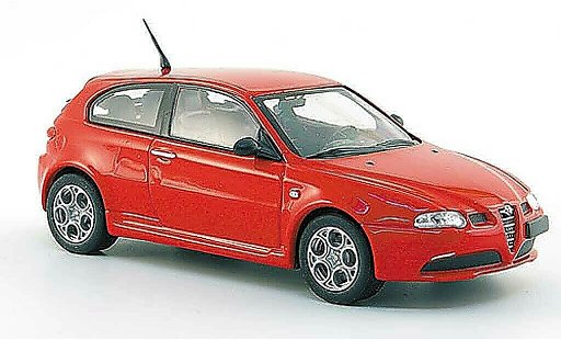 Alfa Romeo 147 gta 1/43 Solido red 2002 diecast model cars