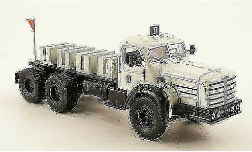 Berliet T100 camion 1/43 Norev TBO grey 1957 diecast model cars
