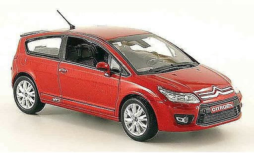 Citroen C4 Berline 1/43 Norev 3 turig red 2008 diecast model cars