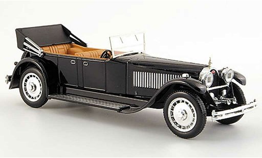 Bugatti 41 torpedo 1/43 Rio Royale black with Motornachbildung 1927 diecast model cars