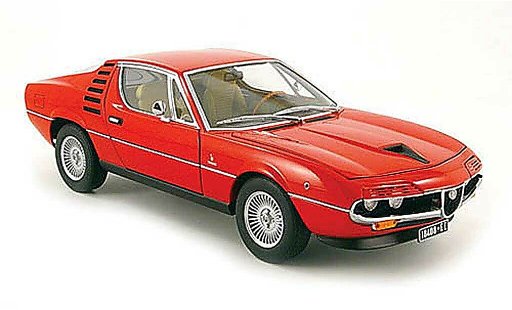 Alfa Romeo Montreal gt 1/18 Autoart red 1970 diecast model cars