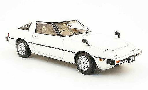 Mazda RX7 1978 1/18 Autoart savanna (sa) white diecast model cars