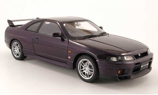Nissan Skyline R33 1/18 Autoart gt-r v-spec purple 1997 diecast model cars