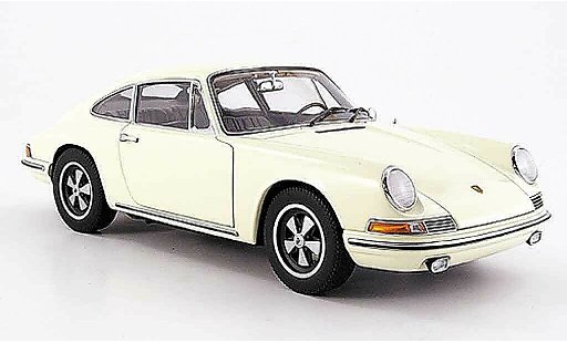 Porsche 911 S 1/18 Autoart beige 1967 diecast model cars
