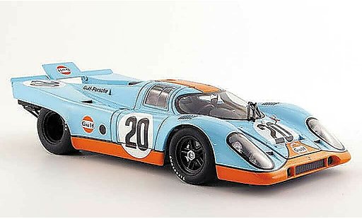 Porsche 917 1971 1/18 Autoart k no20 gulf steve mcqueen 24h le mans diecast model cars