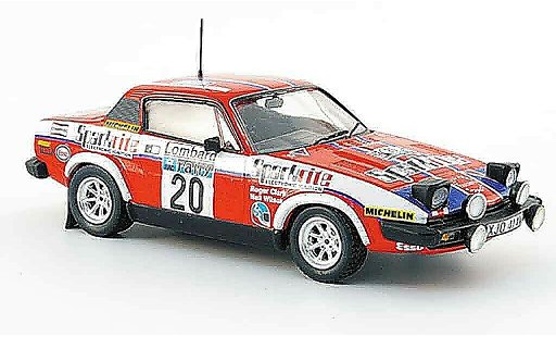 Triumph TR7 1980 1/43 Trofeu No.20 Sparkrite Clark Wilson RAC Rally diecast model cars