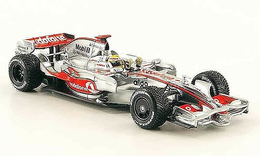 Mercedes F1 2008 1/43 Minichamps McLaren MP 4 23 No.22 Vodafone Weltmeister diecast model cars