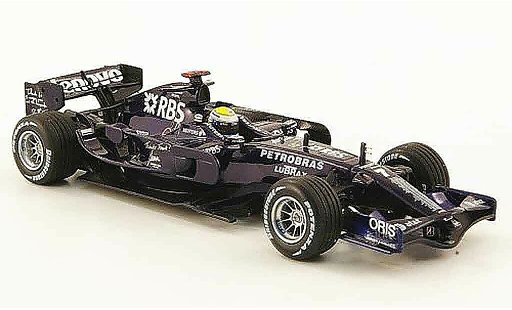 Toyota F1 Williams 1/43 Minichamps fw 30 no.7 test barcelona 2008 diecast model cars