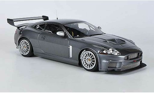 Jaguar XKR GT3 1/18 Minichamps grey 2008 diecast model cars