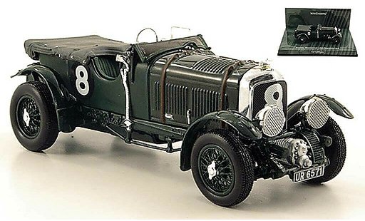 Bentley 4.5 course 1/43 Minichamps Blower Litre Supercharged No.8 24h Le Mans 1 diecast model cars