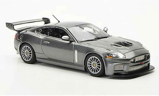 Jaguar XKR GT3 1/43 Minichamps Street grey 2008 diecast model cars