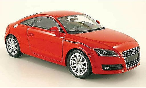 Audi TT coupe 1/18 Minichamps red 2006 diecast model cars