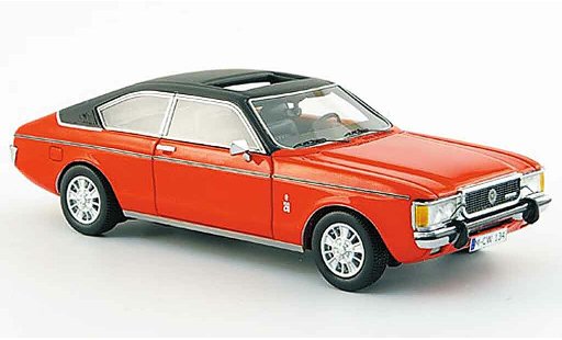 Ford Granada Coupe 1/43 Neo MKI red black liavec. Auflage 300 1975 diecast model cars