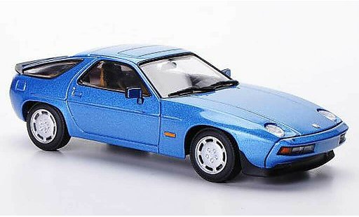 Porsche 928 1979 1/43 Minichamps S blue diecast model cars