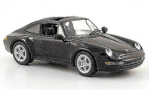 Porsche 911 Targa 1/43 Minichamps black 1995 diecast model cars