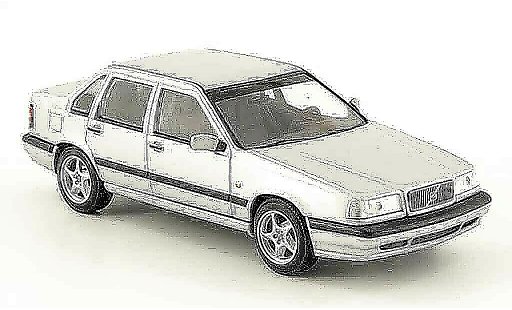 Volvo 850 Base 1/43 Minichamps grey 1994 diecast model cars