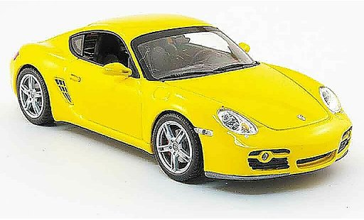Porsche 718 S 1/43 Minichamps (987) yellow Linea Giallo 2008 diecast model cars